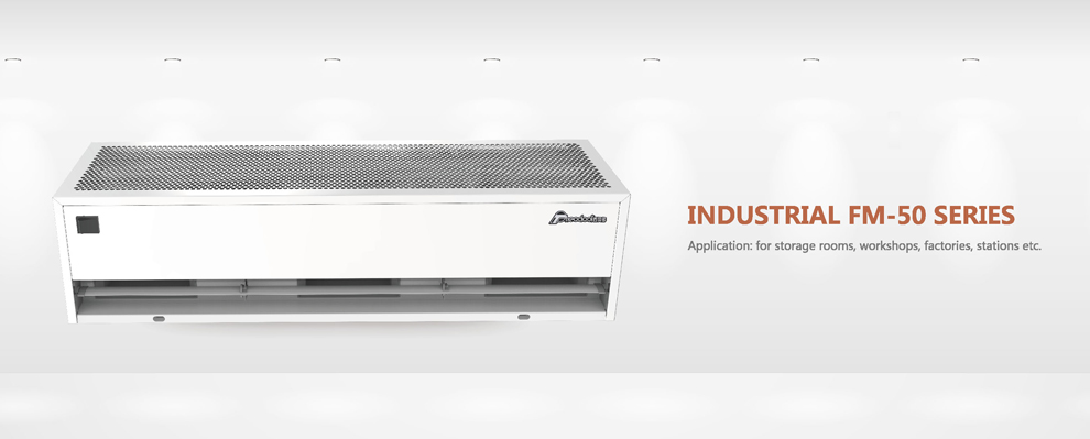 INDUSTIAL FM-50 SERIES AIR CURTAIN